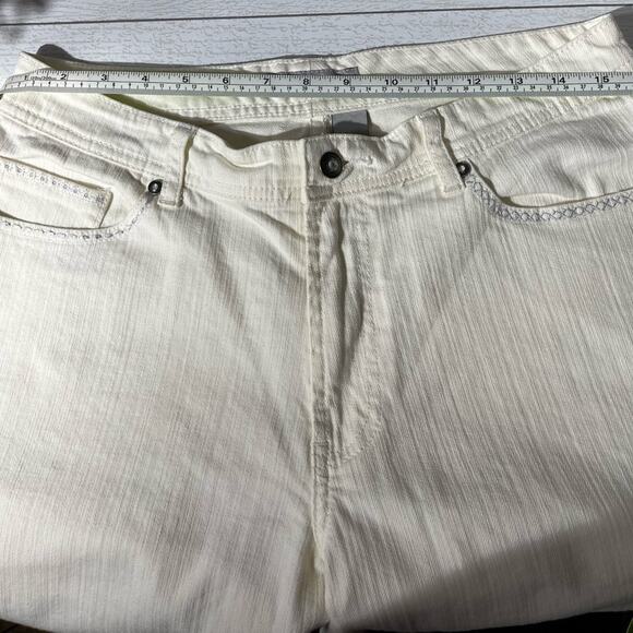 Ivory Chico Platinum Jeans Size 1 - Picture 8 of 10